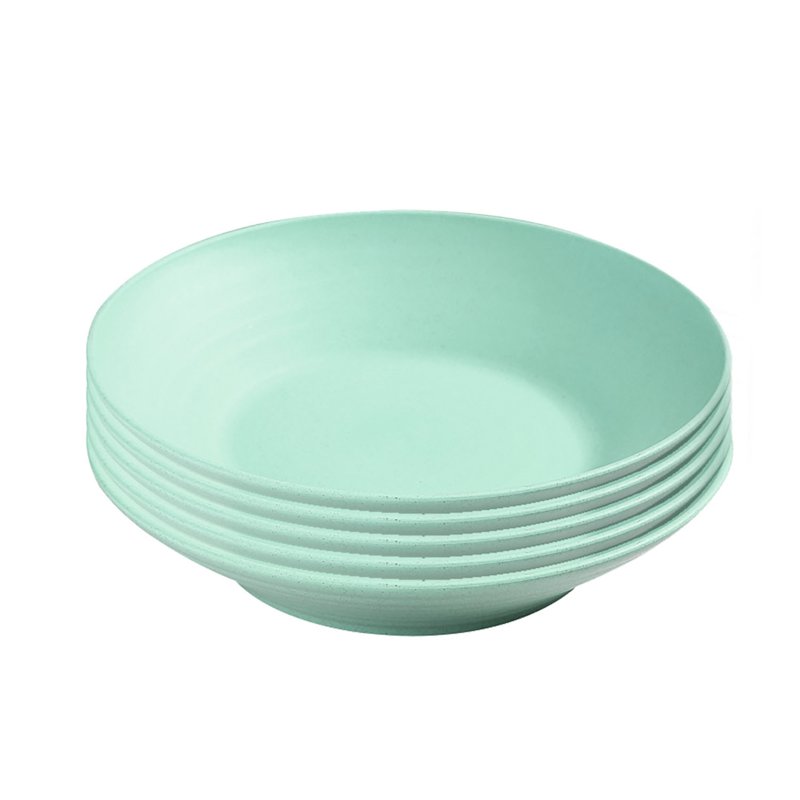 BEST Choice Green Wheat Straw 9" Plate Set
