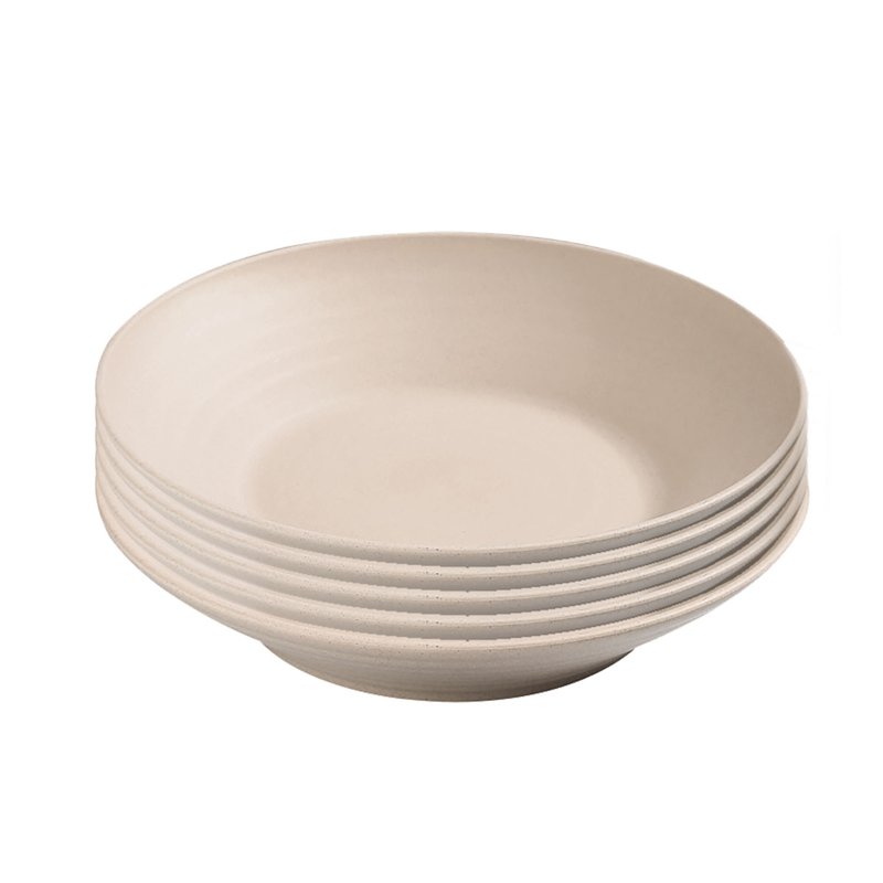 BEST Choice Beige Wheat Straw 9" Plate Set