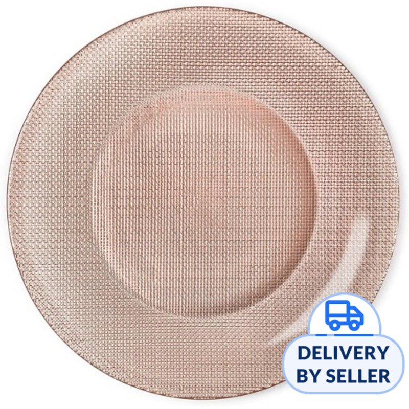 Bormioli Rocco Inca Charger Plate 31cm Copper 1 S