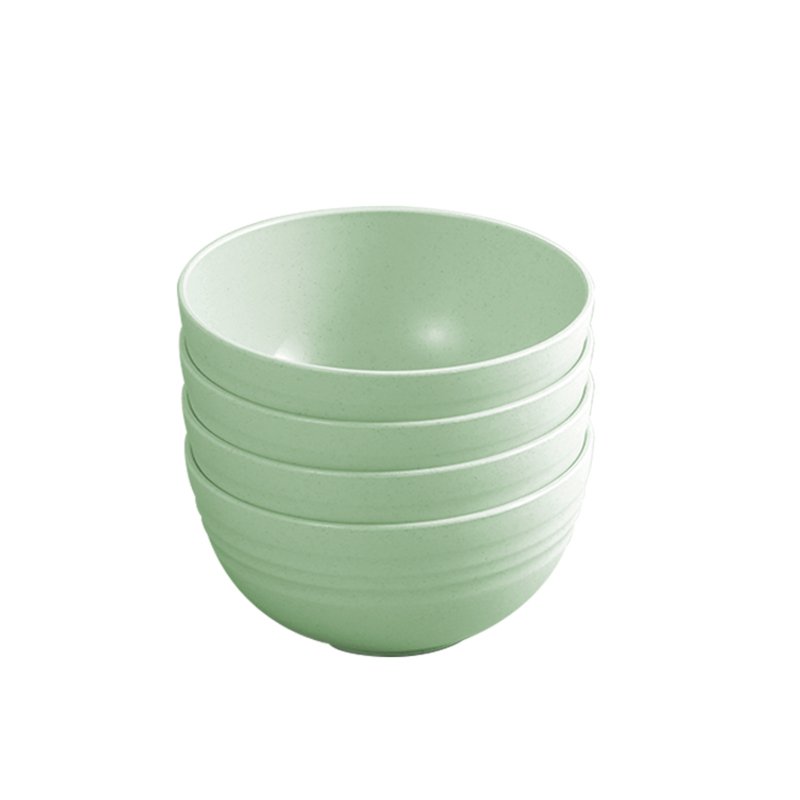 BEST Choice Green Wheat Straw Small Bowl Set
