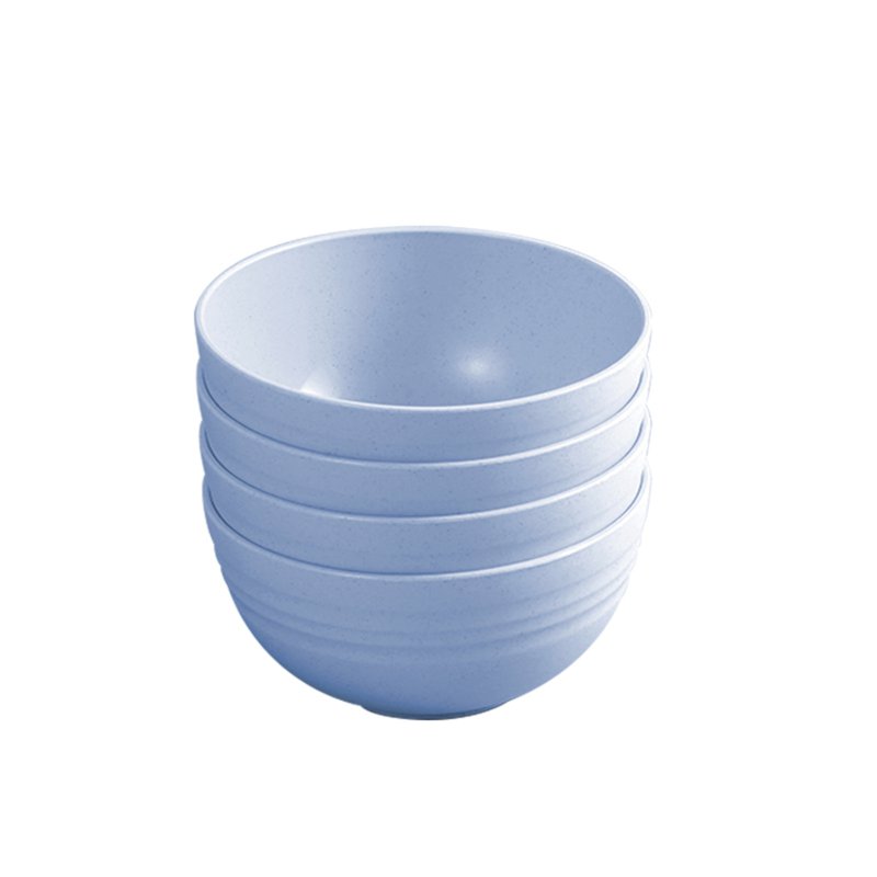 BEST Choice Blue Wheat Straw Small Bowl Set