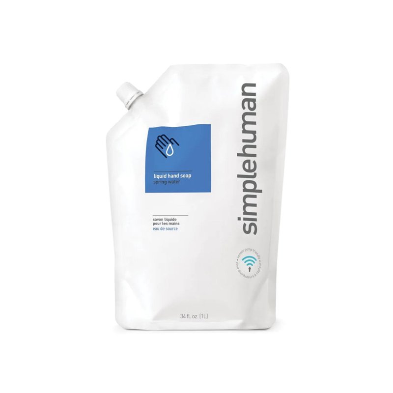 simplehuman Liquid Soap Refill Pouch - Spring Water 1 S