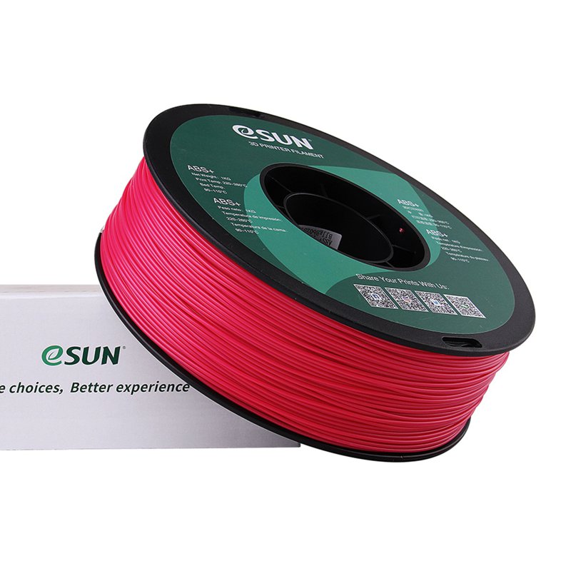 eSun Abs+ 1.75mm 3D Printer Filament - Magenta