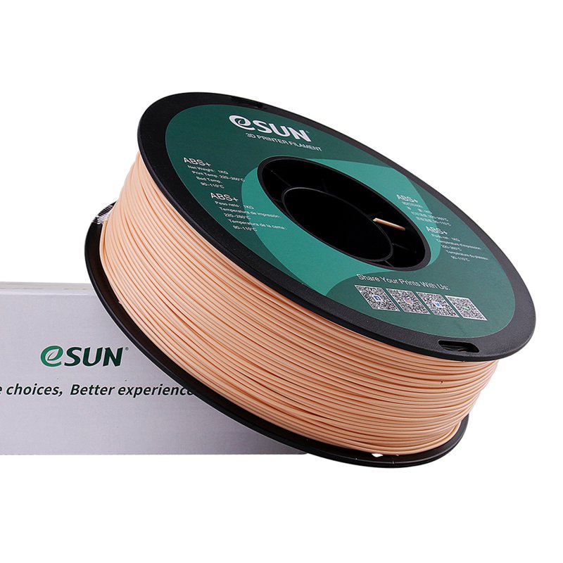 eSun Abs+ 1.75mm 3D Printer Filament - Beige