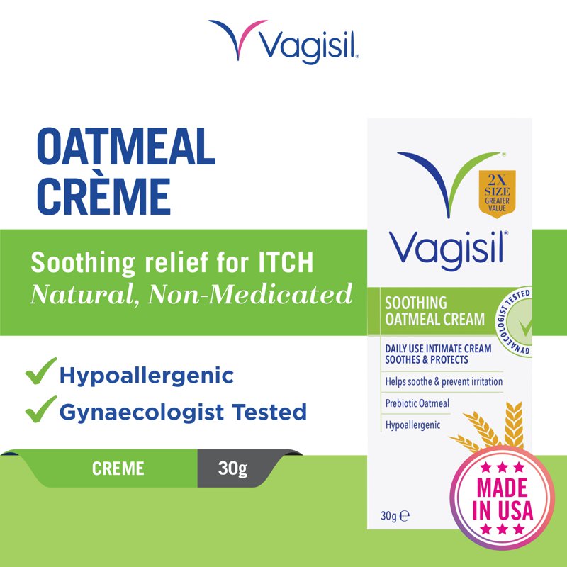 Vagisil Soothing Oatmeal Cream 30 G