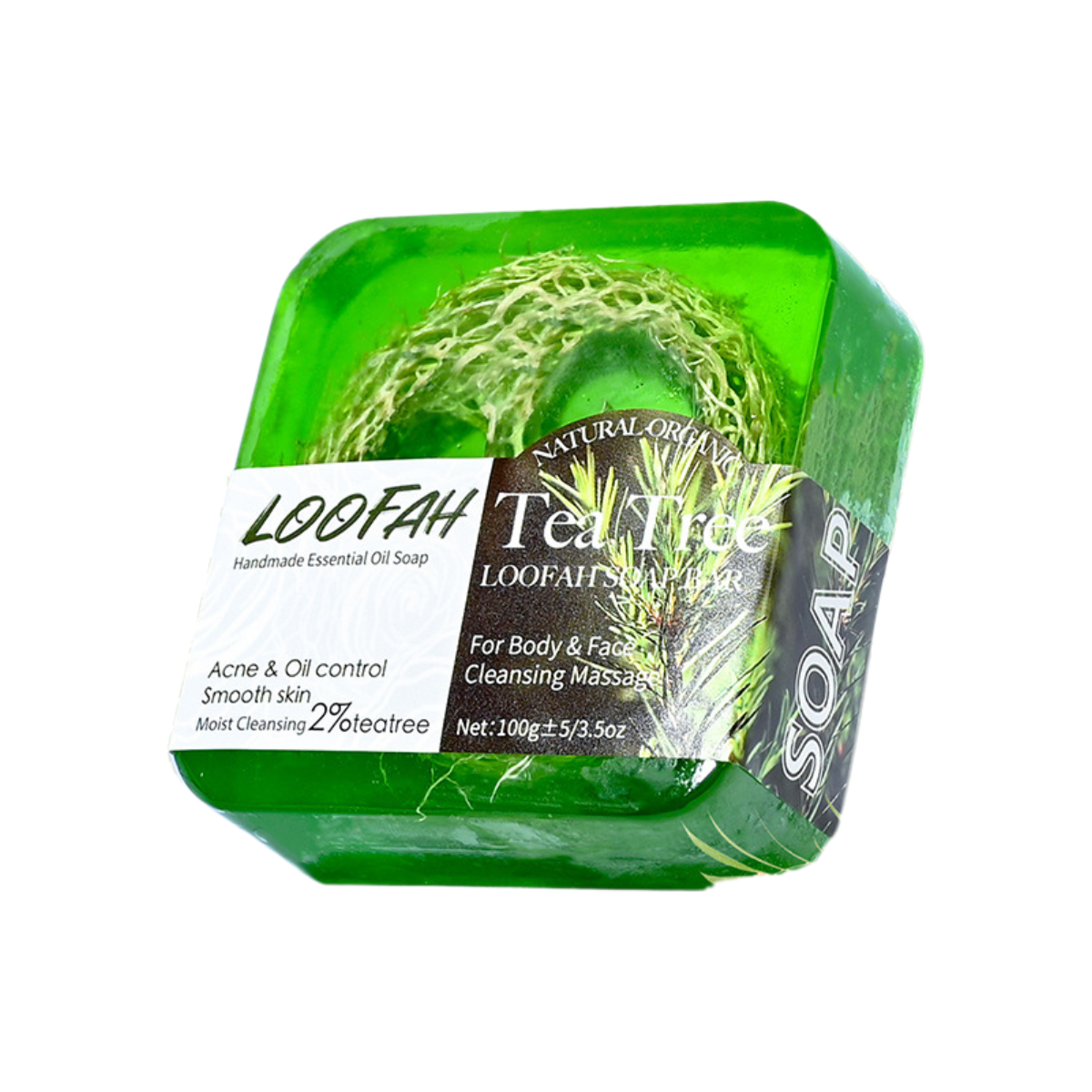 Loofah Handmade Natural Essential Oil Soap - Aloe Vera