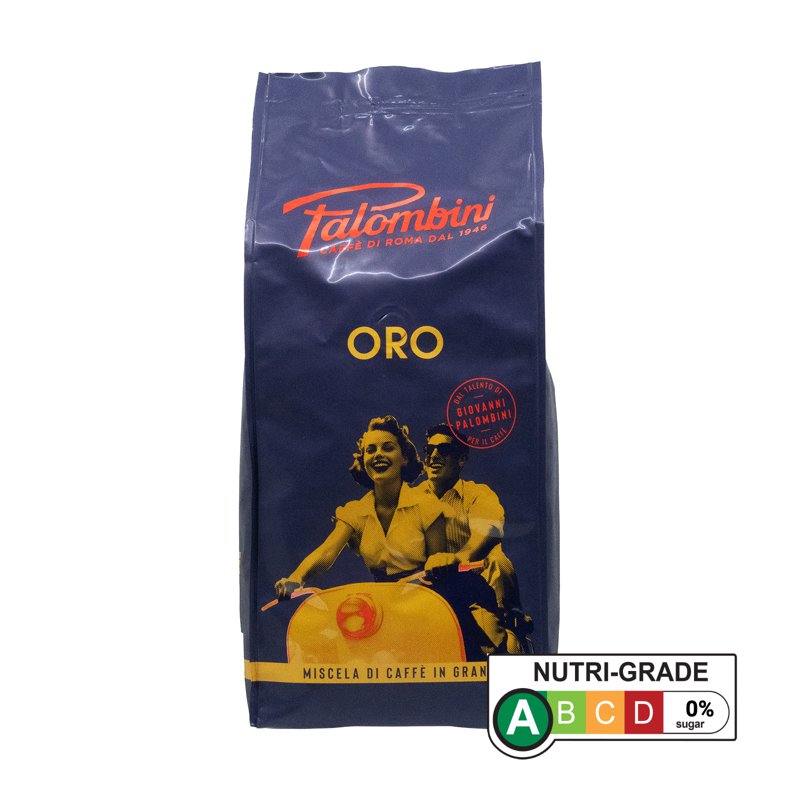 Daroma Palombini Oro Italian Whole Roasted Coffee Beans
