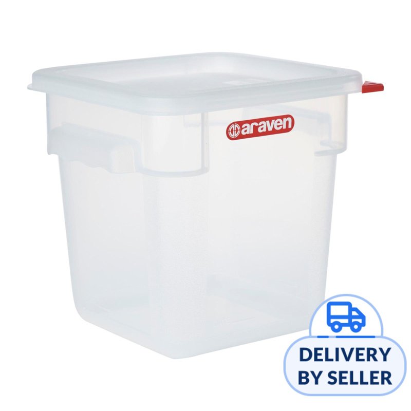 Araven Polypropylene Square Food Container