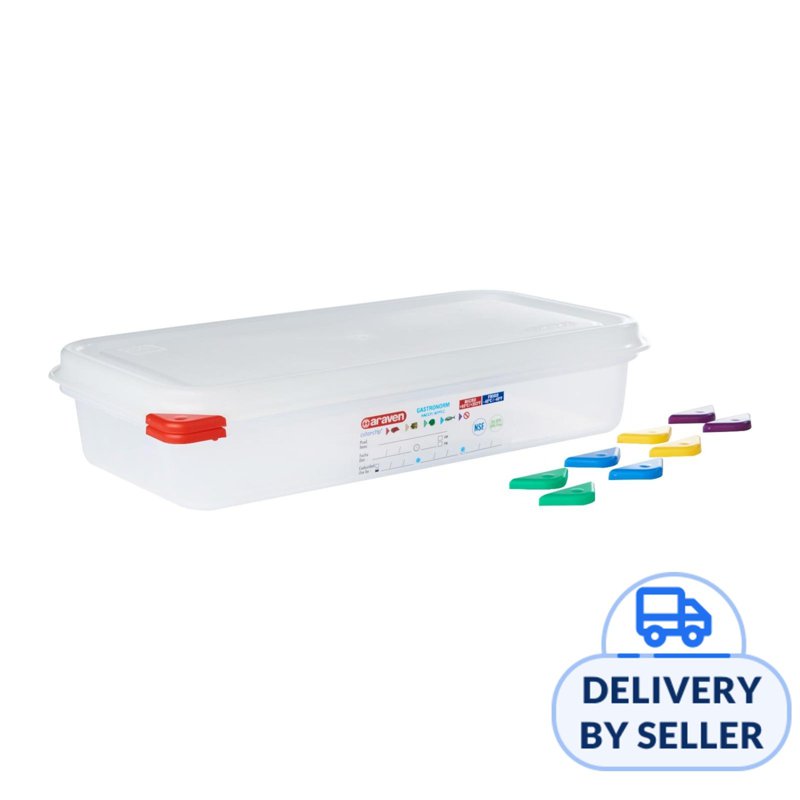 Araven Polypropylene Airtight Food Container