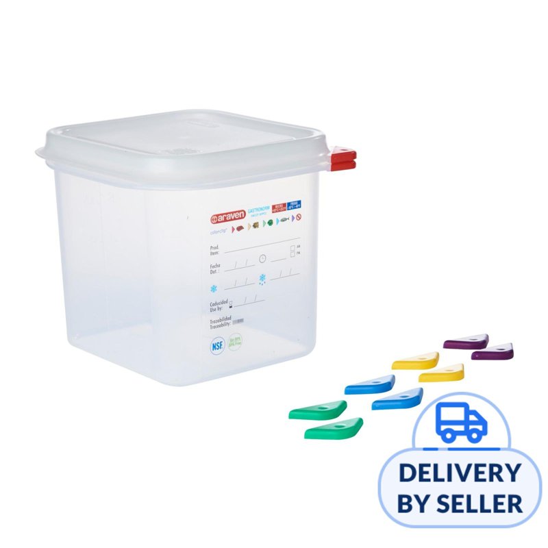 Araven Polypropylene Airtight Food Container