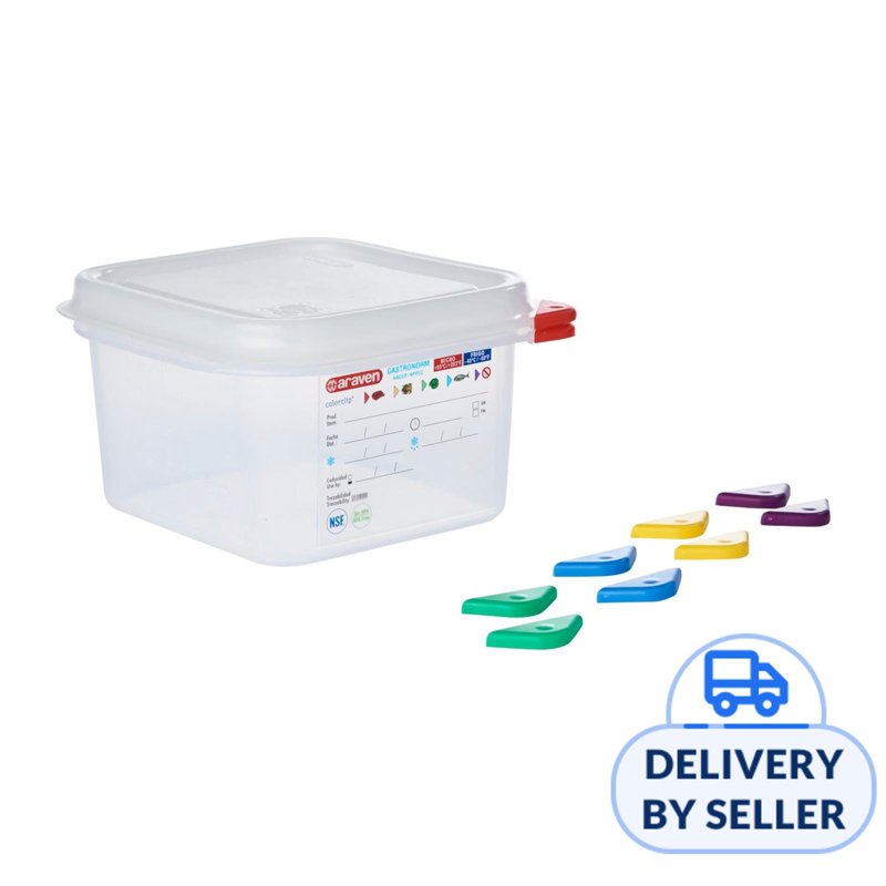 Araven Polypropylene Airtight Food Container