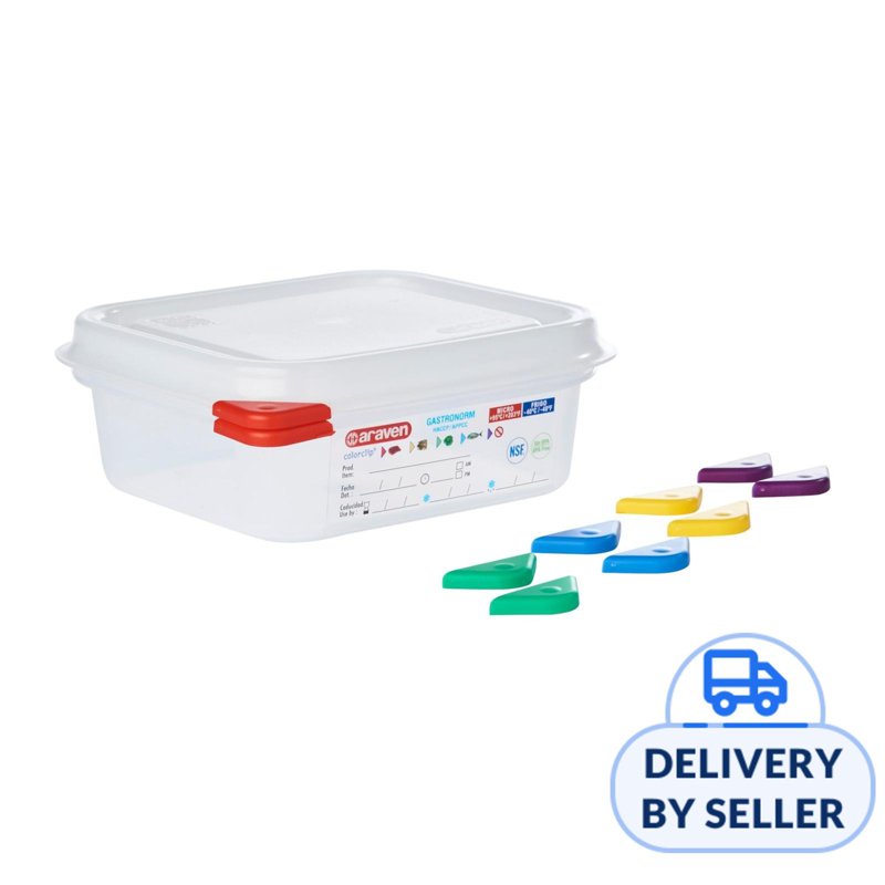 Araven Polypropylene Airtight Food Container