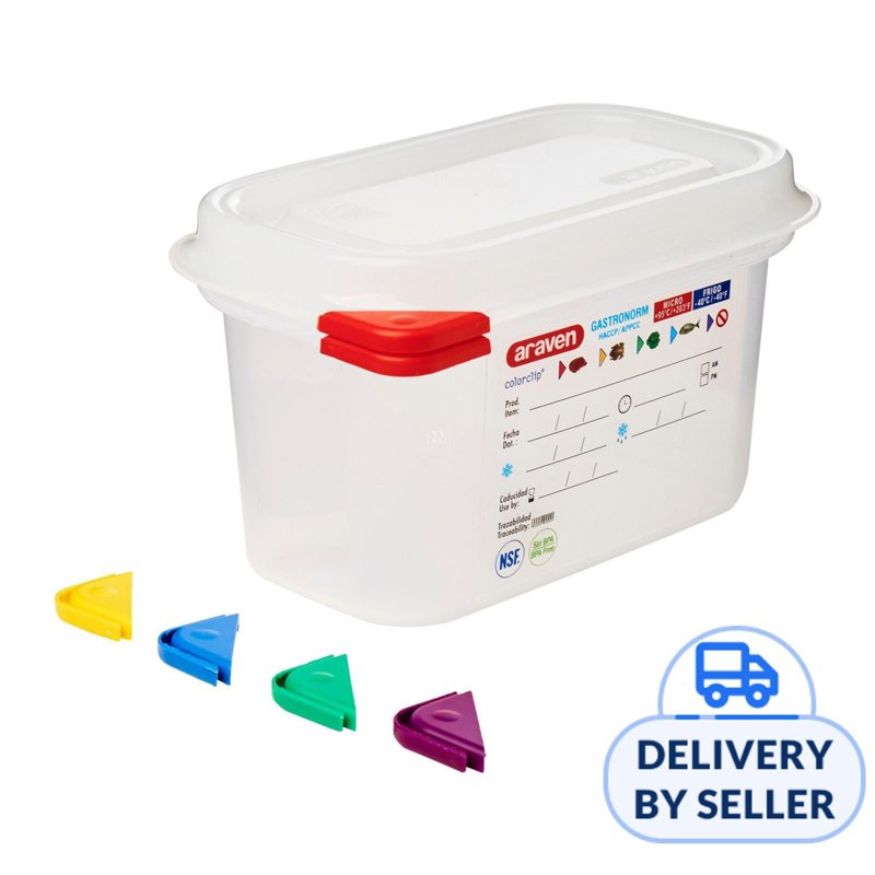 Araven Polypropylene Airtight Food Container 1Ltr 1 S
