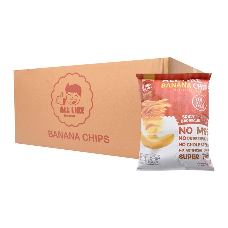 All Like Banana Chips - Spicy Bbq