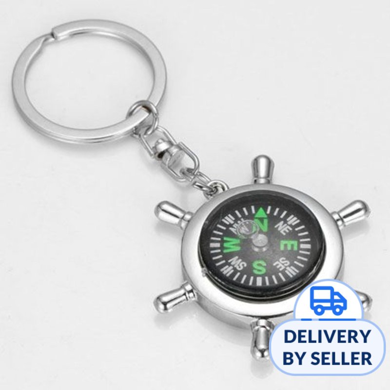 OEM Wheel Ruder Compass Keychain 1 S