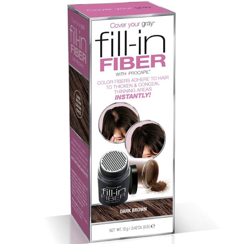 Cover Your Gray Fill-in Fiber with Procapil Dark Brown