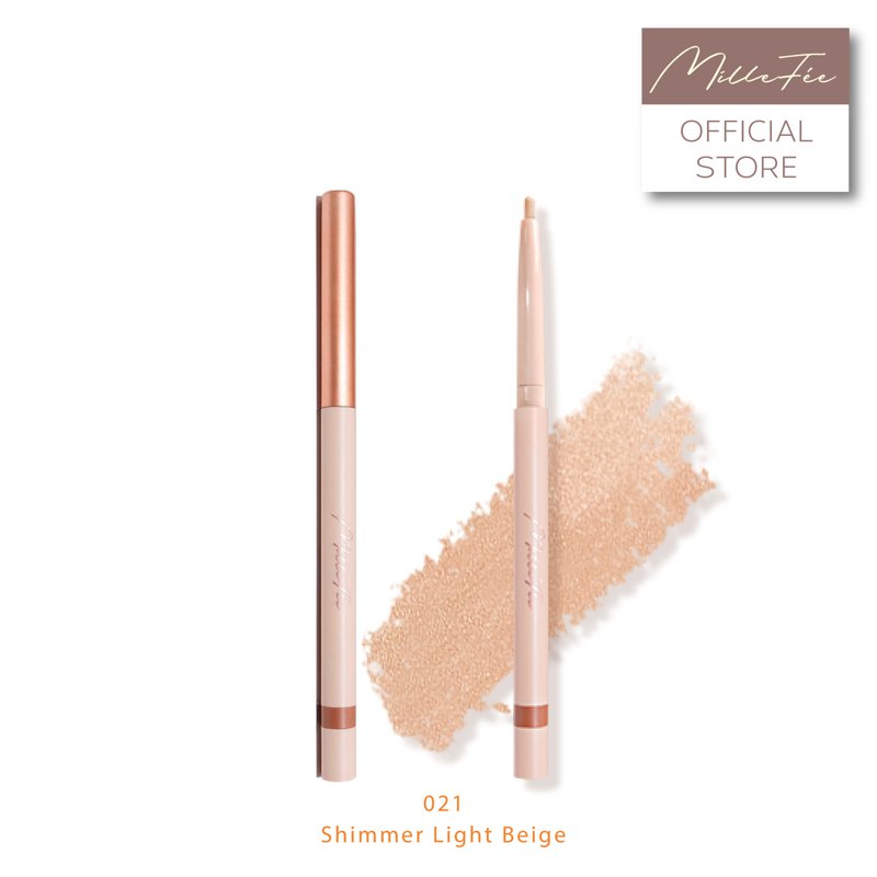 MilleFe Tear Eyebag Pencil 021 Shimmer Light Beige