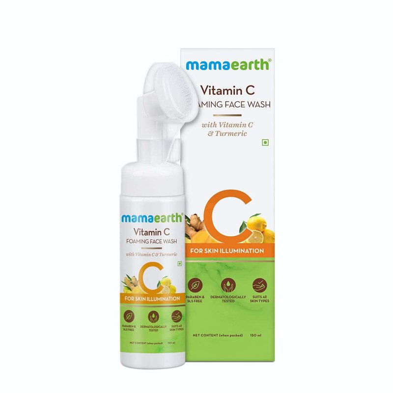 Mamaearth Vitamin C Foaming Face Wash with Vitamin C