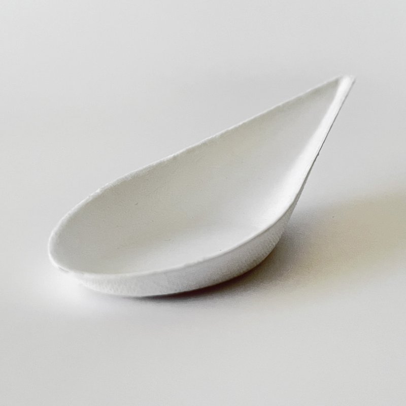 eco u Sugarcane Teardrop Spoon 100% Biodegradable 50 S
