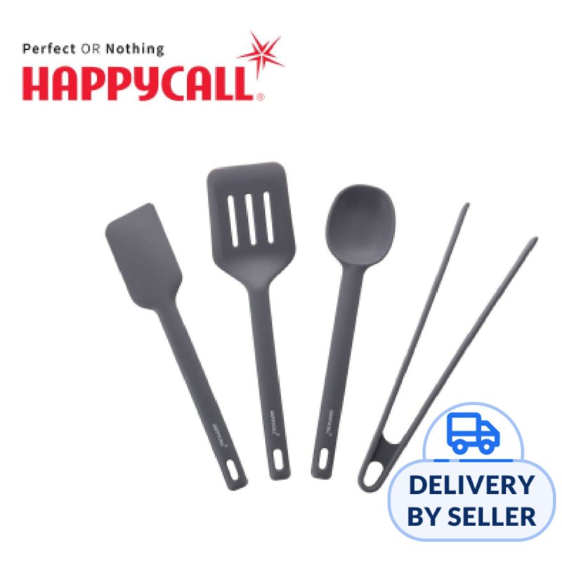 HappyCall Viva Silicone 4-Pcs Cooking Tools Set 1 S
