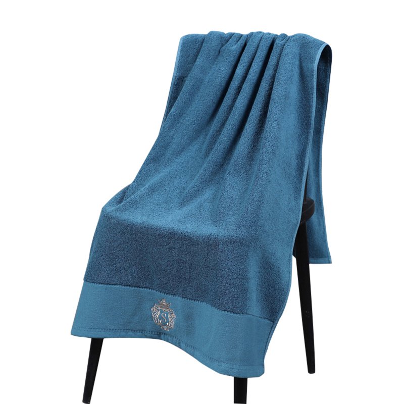 Sweet Home 100% Cotton Ultrasoft Austin Bath Towel - Blue 1 S