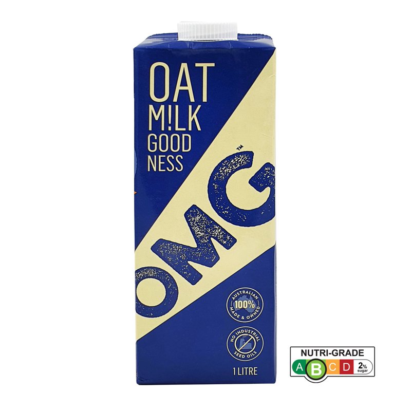 OMG Oat Milk Goodness Barista Olive Oil Oat Milk
