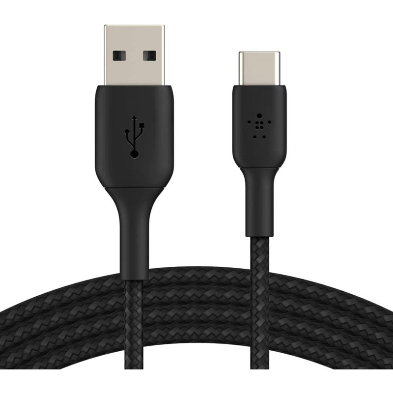 Belkin Braided Usb-C To Usb-A Cable1M Black 1 S