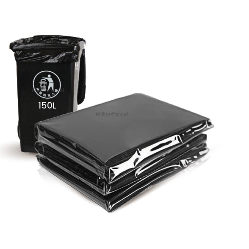 MillionParcel Heavy Duty Garbage Bag 90 x 110cm 50 S