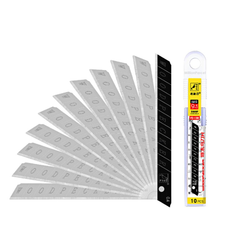 MillionParcel Wooopecker Refill Pen Knife Blades FD-13B 10 S