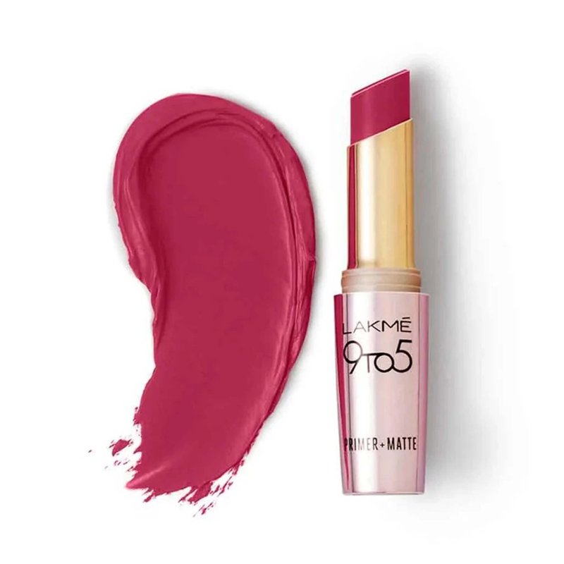 Lakme 9-5 Premier + Matte Lip Colour - Maroon Mix 3.6 G