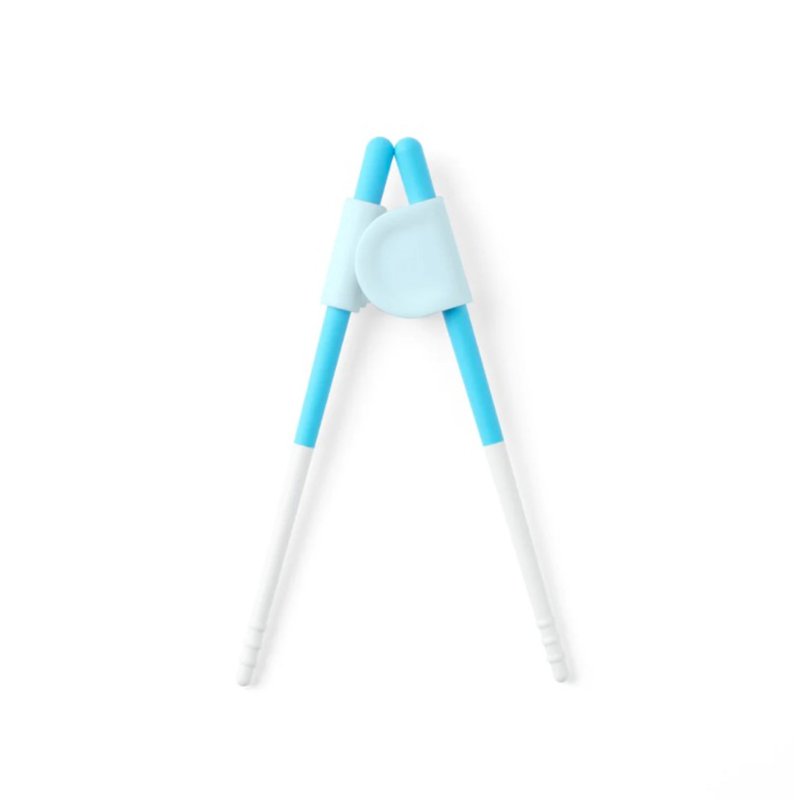 Viida Souffle Antibacterial Training Chopsticks - Baby Blue 1 S