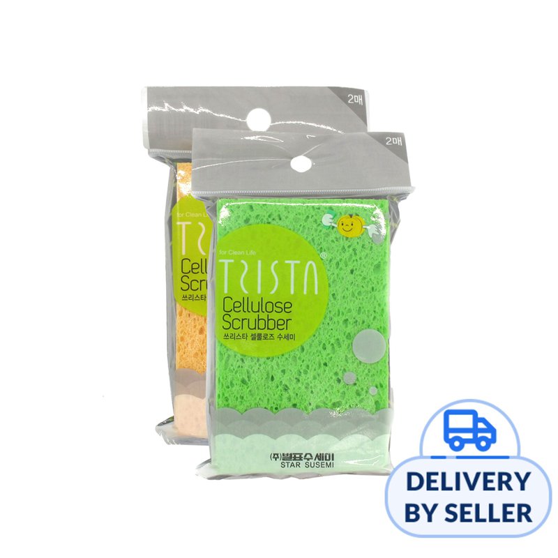 TRISTA Cellulose Pad 2sx2 Random Colours