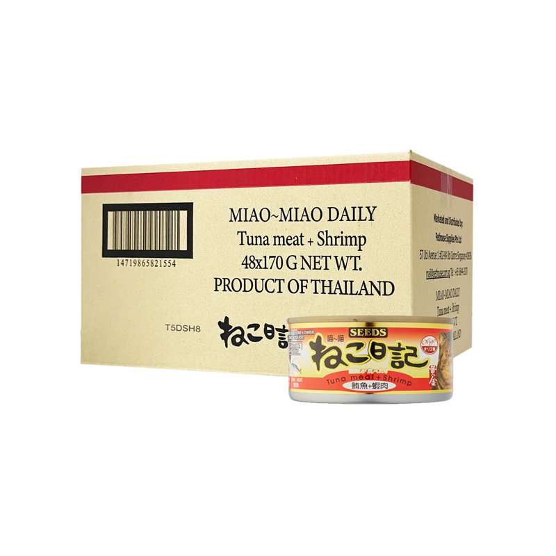 Miao-Miao Cat Daily Tuna & Shrimp