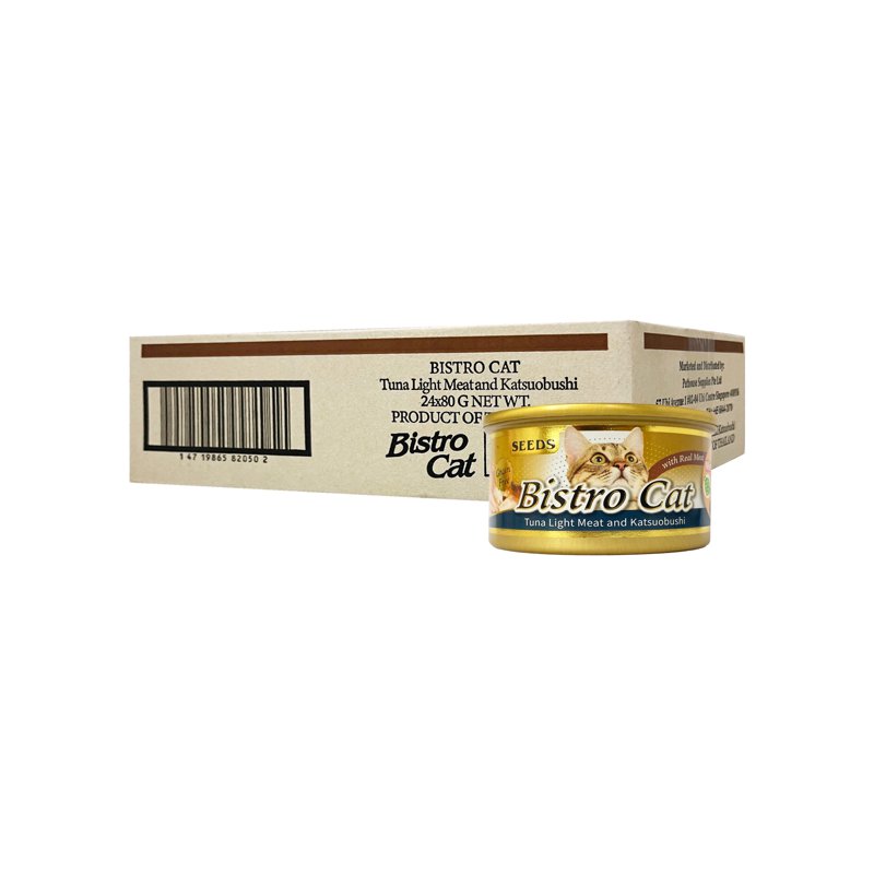 Bistro Cat Wet Can Food - Tuna & Katsuobushi