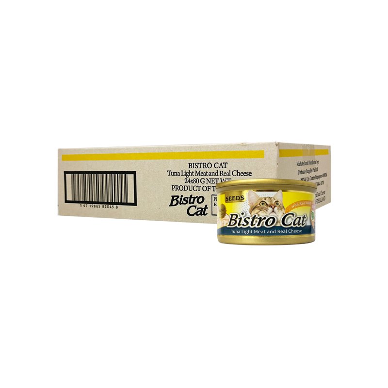 Bistro Cat Wet Can Food - Tuna & Cheese