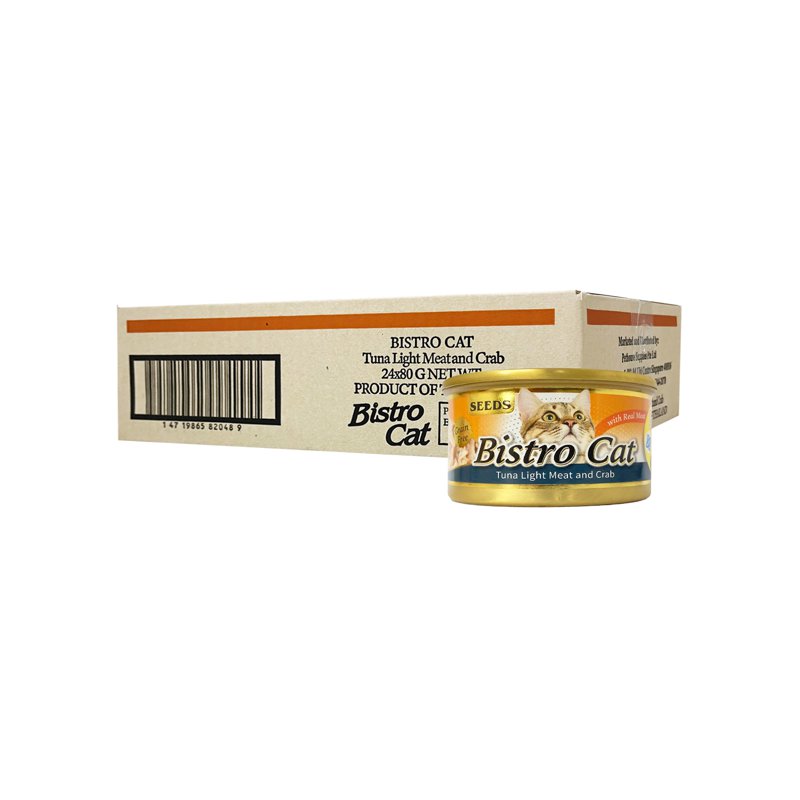 Bistro Cat Wet Can Food - Tuna & Crab