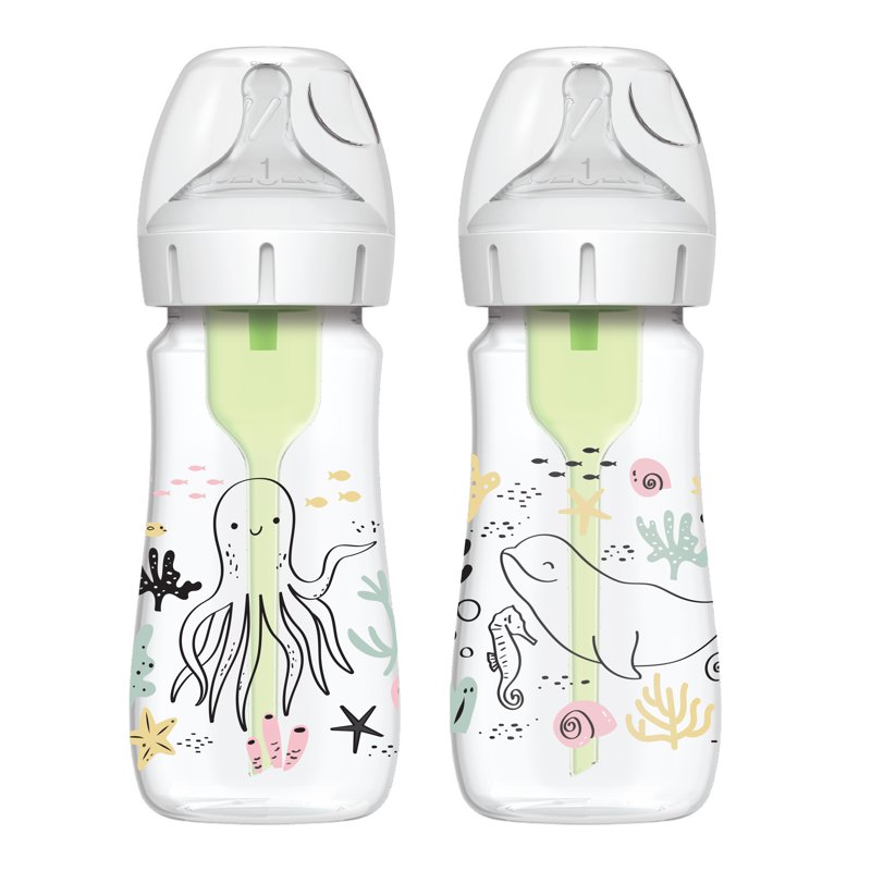 Dr. Brown's Options+ Wide-Neck PP Baby Bottle - Ocean