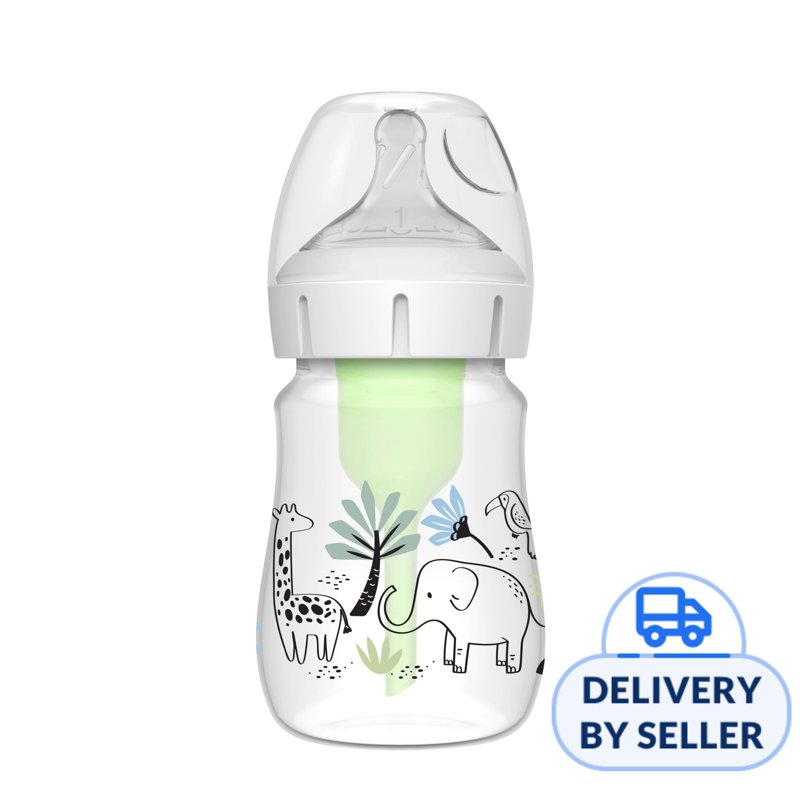 Dr. Brown's Options+ Wide-Neck PP Baby Bottle, Elephant