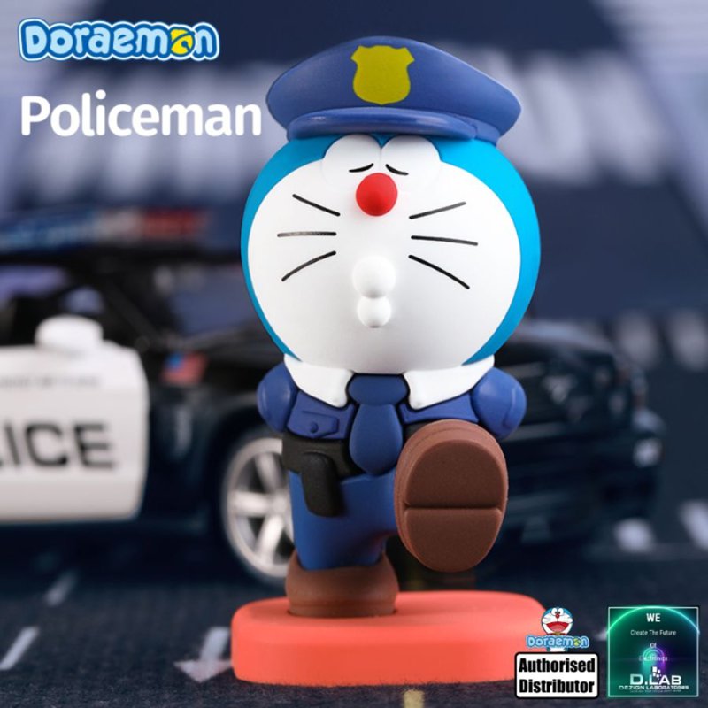 D.LAB Doraemon Job Night Light (Police) 1 S