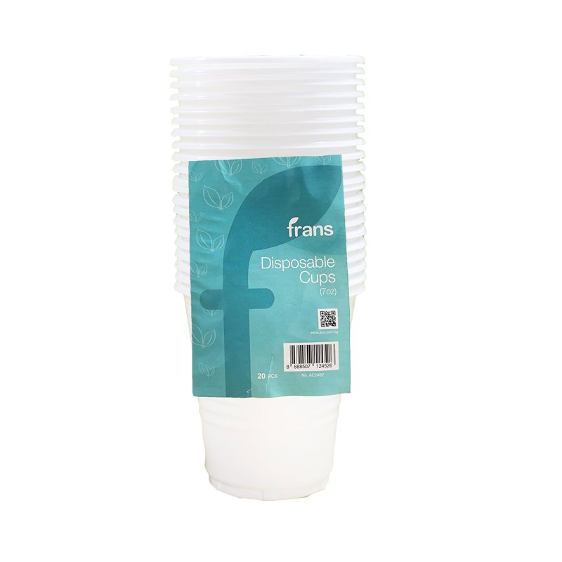 Frans Disposable Cups 20 S