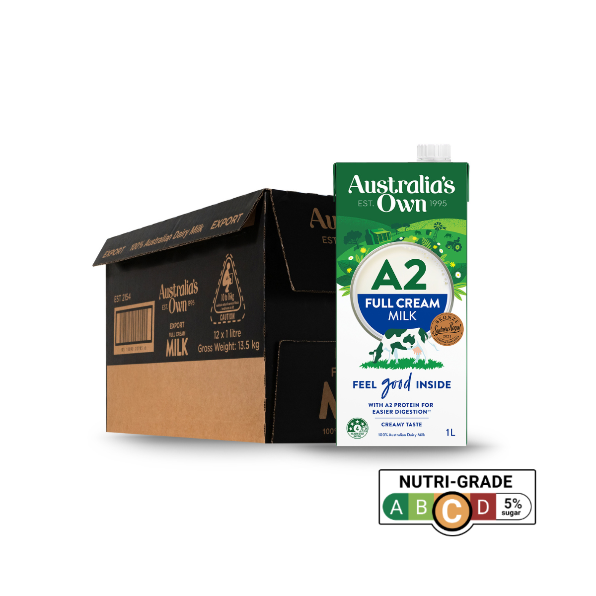 Australia'S Own A2 Full Cream Milk