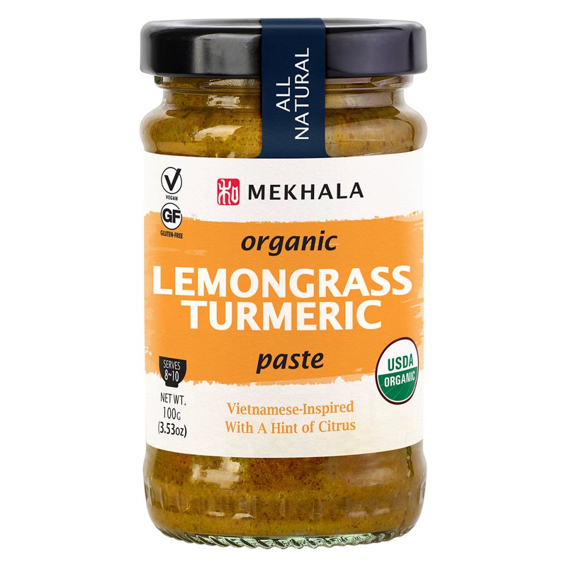 Mekhala Organic Lemongrass Turmeric Paste