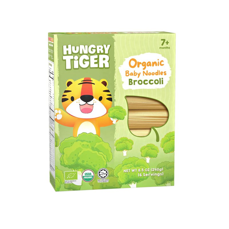 Hungry Tiger Organic Baby Noodles Broccoli