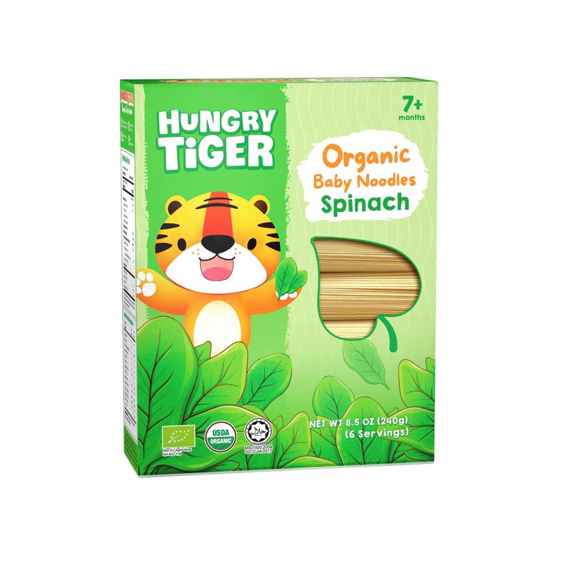 Hungry Tiger Organic Baby Noodles Spinach