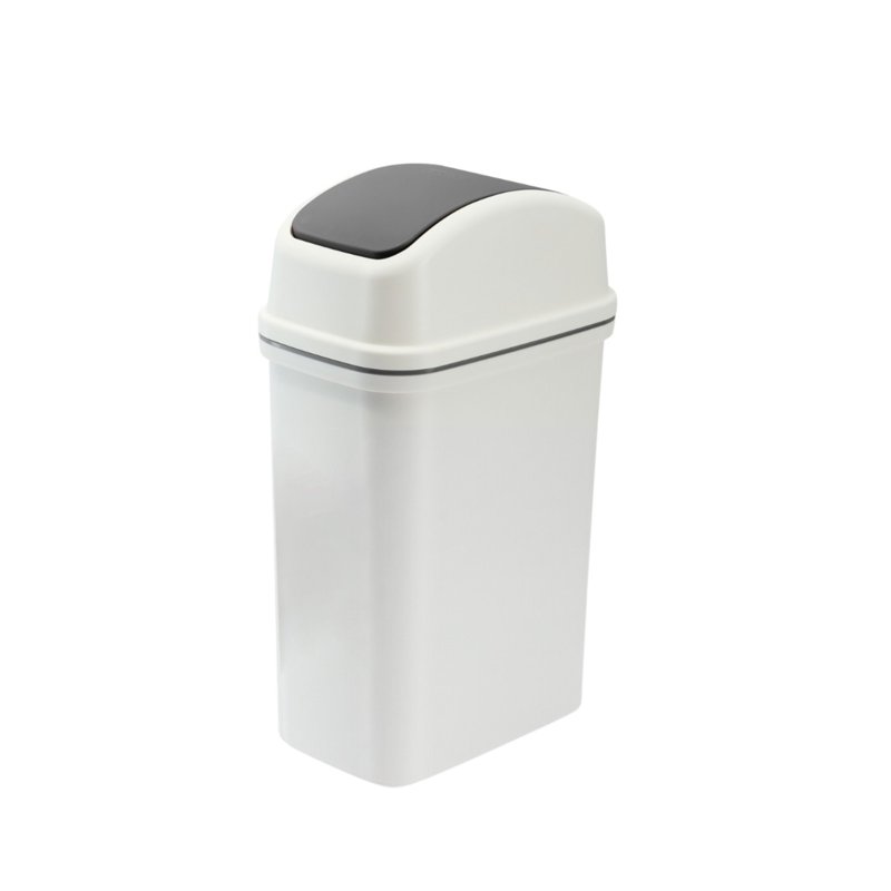 Inochi Flip Lid Waste Bin Brown