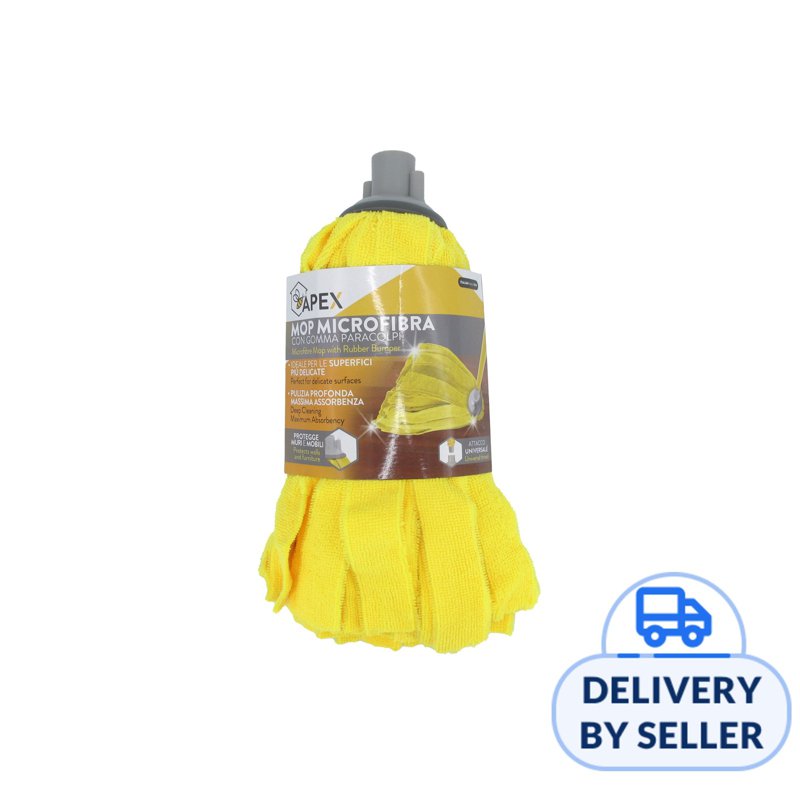 Apex Microfiber W/Rubber Bumper Mop 1 S
