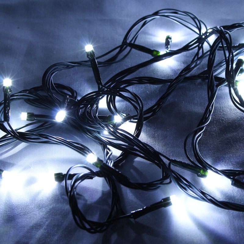Partyforte Christmas Led Light 10M 100S Safety Mark-CoolWhite