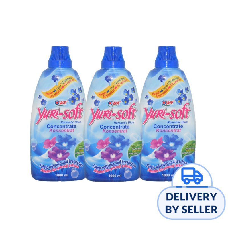 Yuri-soft Fabric Concentrated Softener - Romantic Blue