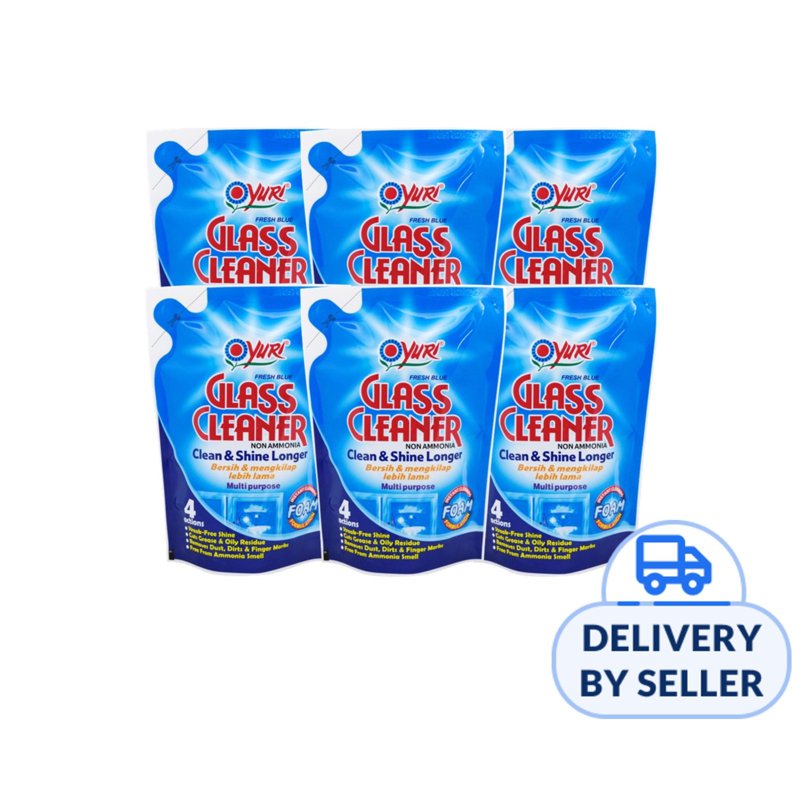 Yuri Glass Cleaner Refill - Fresh Blue