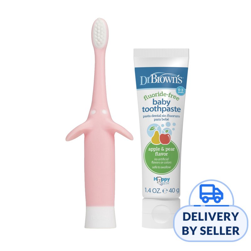 Dr. Brown?s Infant-to-Toddler Oral Care Set - Pink